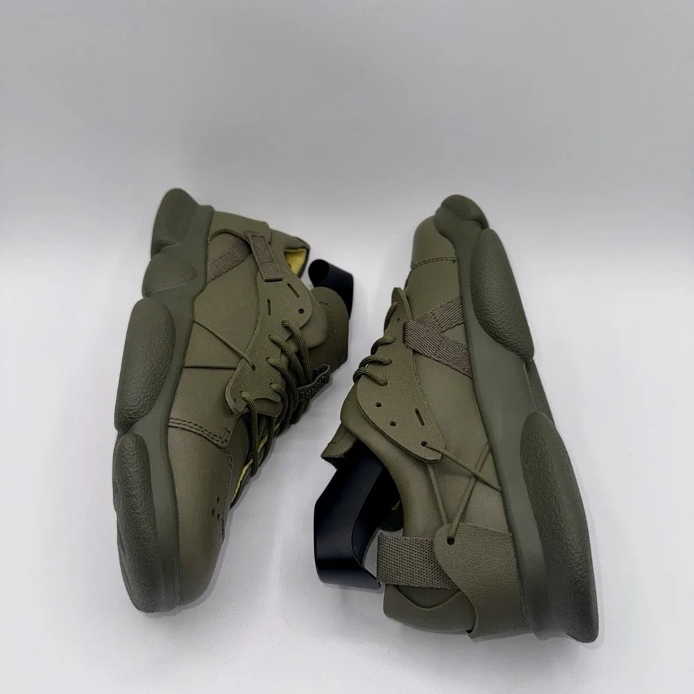 Camper Karst Sneakers Women's Size 7‎ EU 37 Moss Green Leather